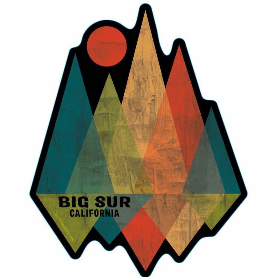 Accessories * | Shard Mountain Big Sur Mini Sticker Sale