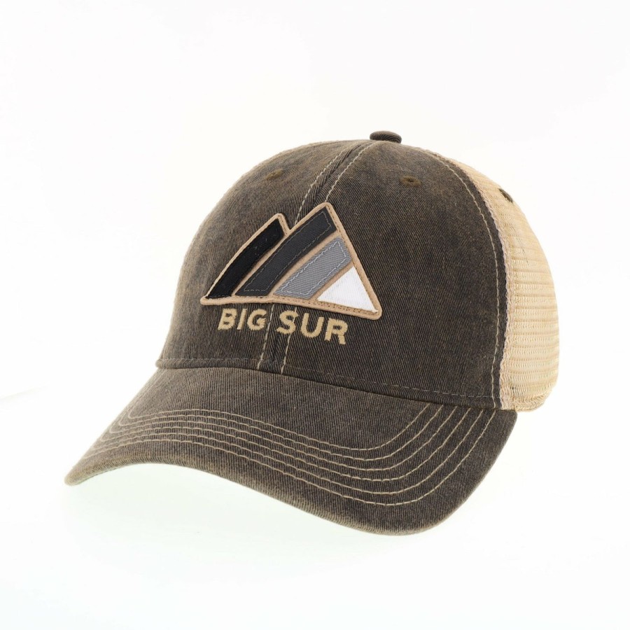 Accessories * | Big Sur Peak Trucker Hat Best-Selling Black