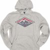 Men * | Commandpost Big Sur Hooded Sweatshirt Sale Heather Grey