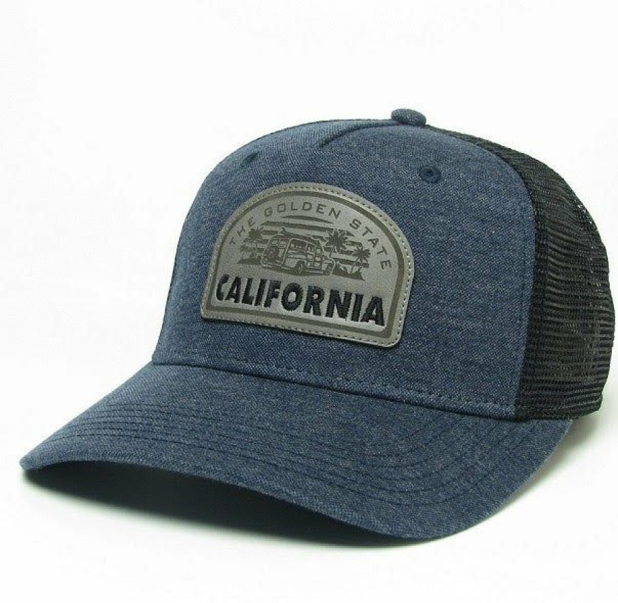 Accessories * | California Woody Trucker Hat Official Navy