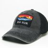 Accessories * | Big Sur Horizon Bixby Trucker Hat Cheap Online Black