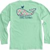 Men * | Wish List Whale Carmel Long Sleeve T-Shirt Official Mint