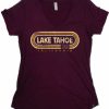 Women * | Console Lake Tahoe T-Shirt Bargain Sale Sangria