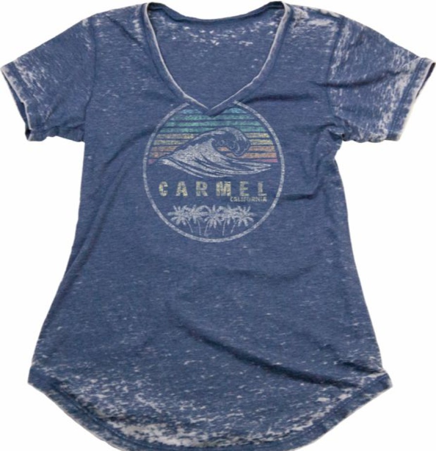 Women * | Good Timing Carmel T-Shirt Bargain Sale Denim