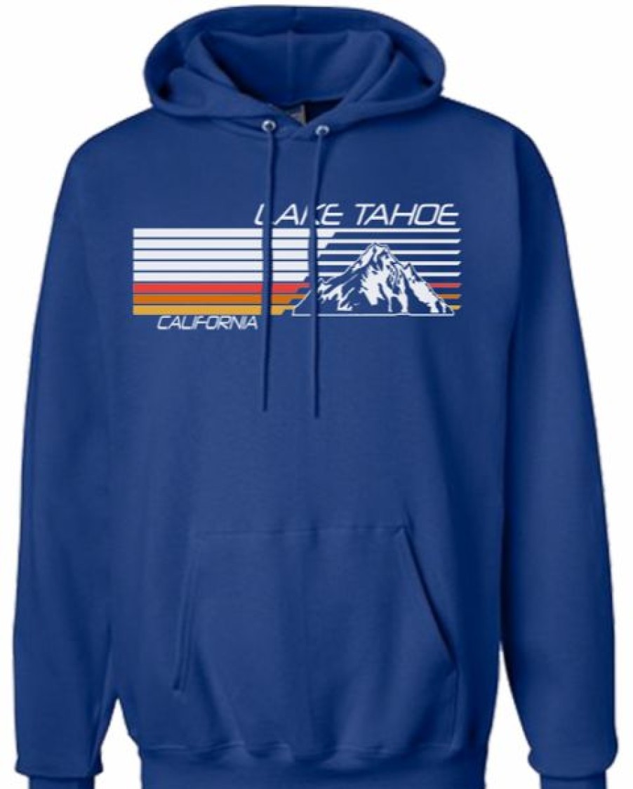 Men * | Con Mach 3 Lake Tahoe Hooded Sweatshirt Cheap Online Royal