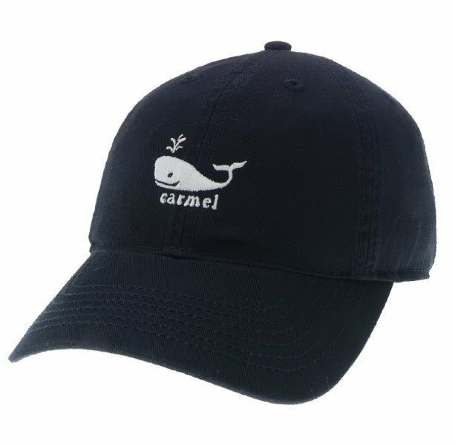 Accessories * | Carmel Whale Youth Hat Hot Sale Navy