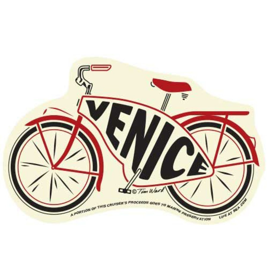 Accessories * | Venice Cruiser Bike Sticker Discount Online