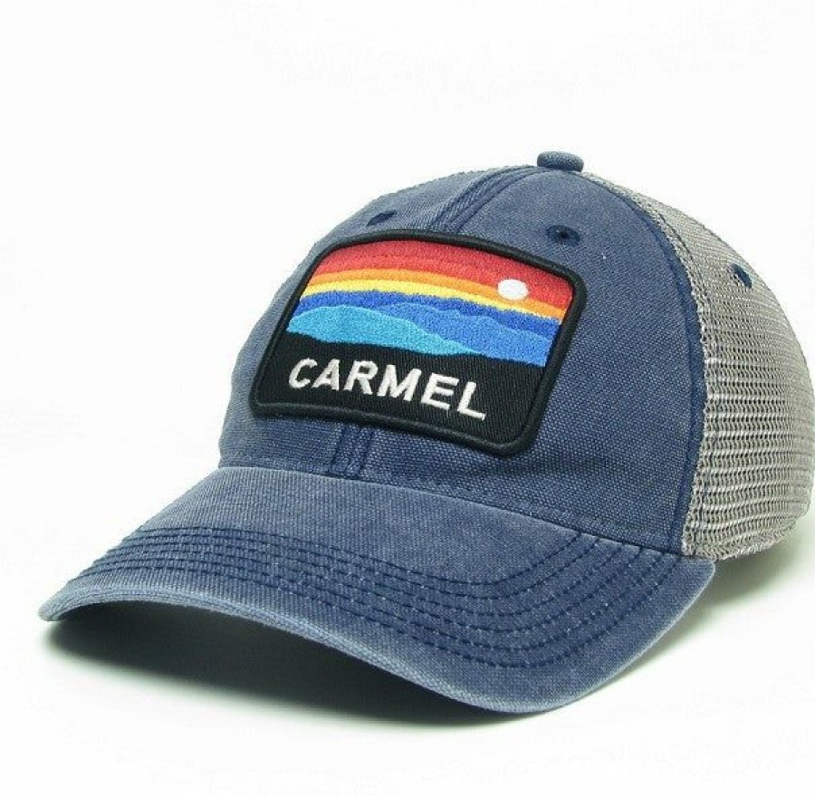 Accessories * | Carmel Horizon Trucker Hat Latest Navy/Grey