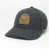 Accessories * | San Francisco Radial Top Cork Hat Top Selling Heather Dark Grey