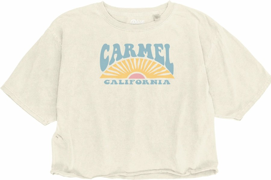 Women * | Day Dreamer Carmel Crop T-Shirt Special Ivory