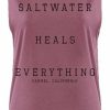 Women * | Saltwater Heals Everything Carmel Tank Top Sale Online Shiraz