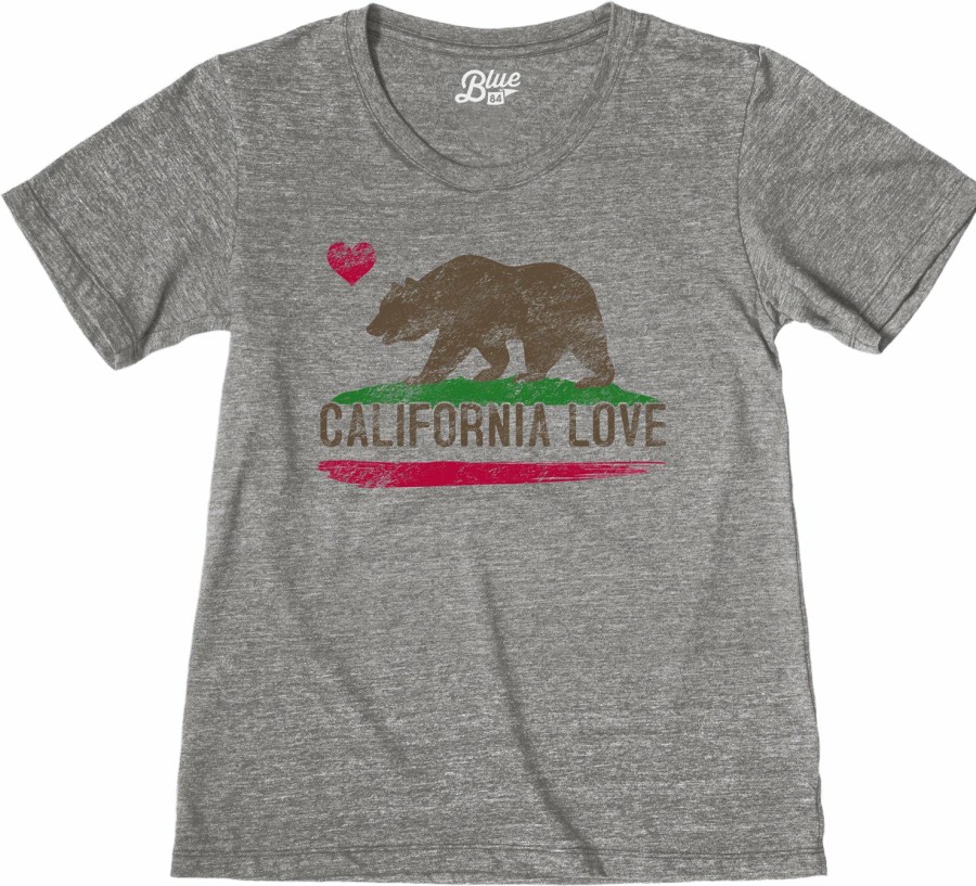 Women * | Cali On My Mind California T-Shirt Discount Online Heather