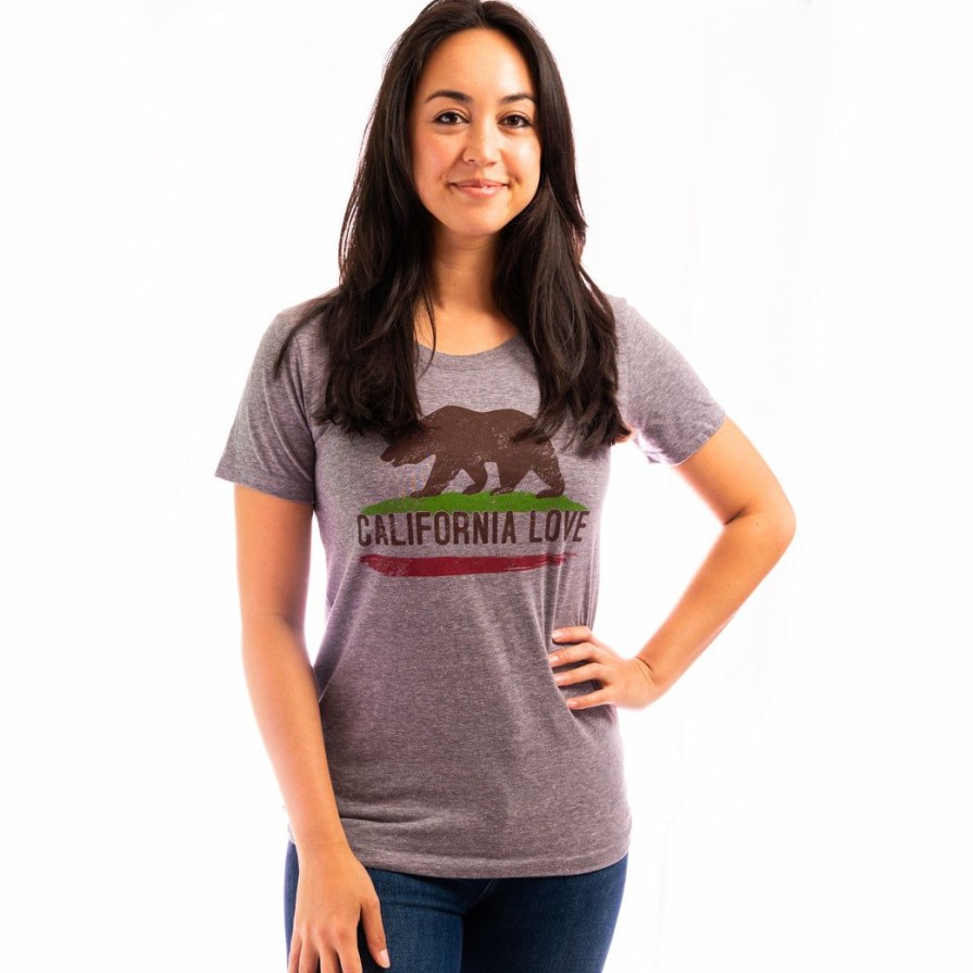 Women * | Cali On My Mind California T-Shirt Discount Online Heather