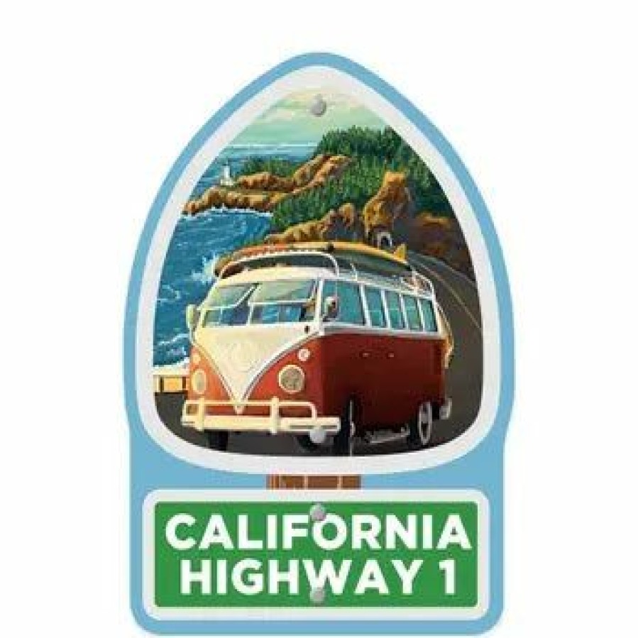 Accessories * | Hwy 1 Camper Small Sticker Reliable Quality