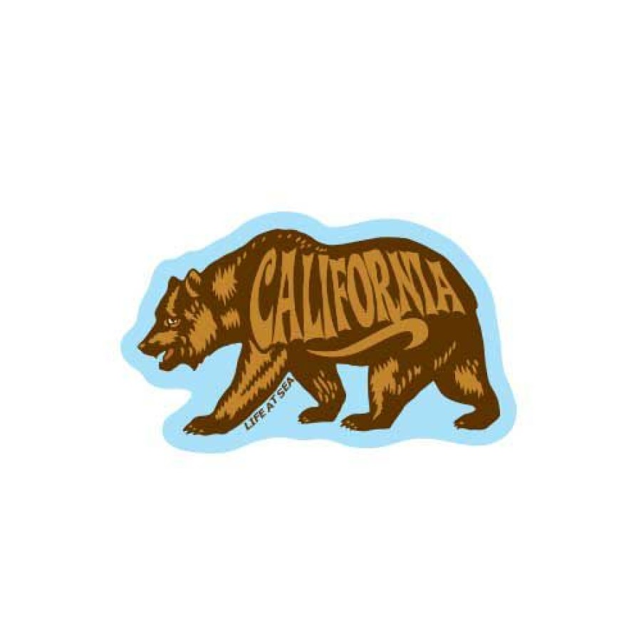 Accessories * | California Bear Small Sticker Online Sales