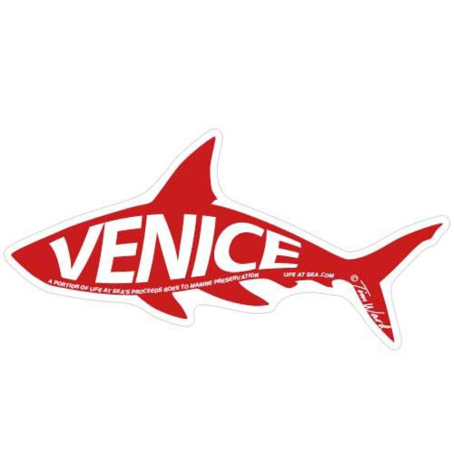 Accessories * | Venice Shark Sticker Cheap Online