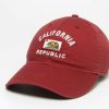 Accessories * | California Republic Flag Hat Online Sales Cardinal Red