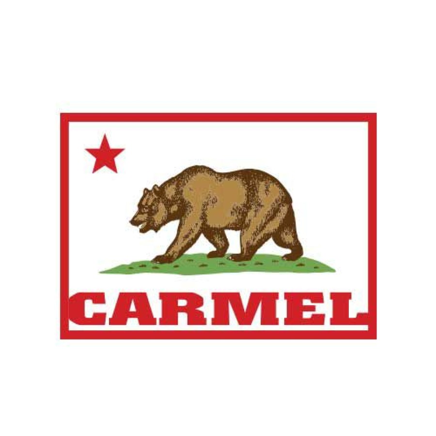 Accessories * | Carmel California Flag Sticker Sale Online