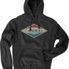 Men * | Slick Valve Carmel Hooded Sweatshirt Sale Online Black