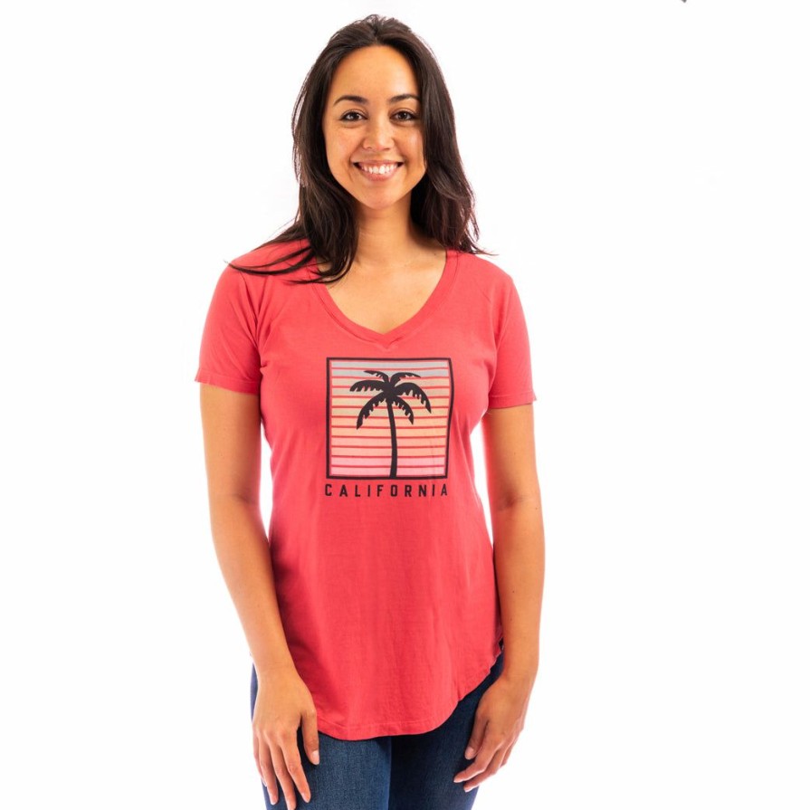 Women * | Shutters California T-Shirt Special Watermelon