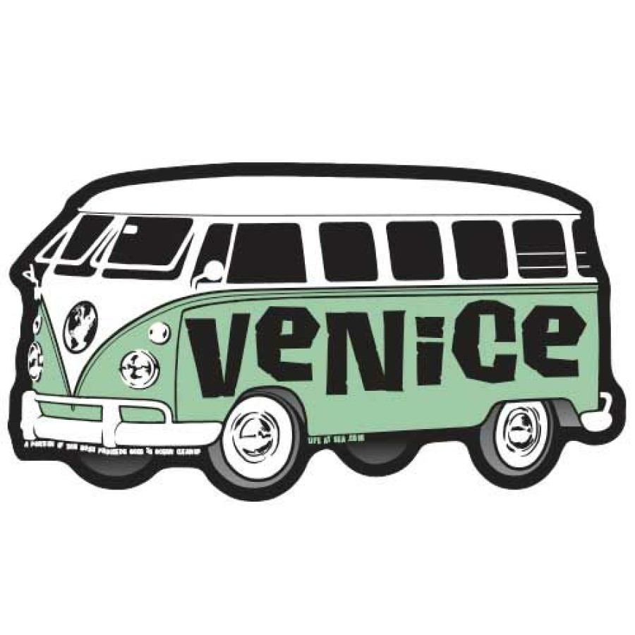 Accessories * | Venice Vw Bus Sticker Classical