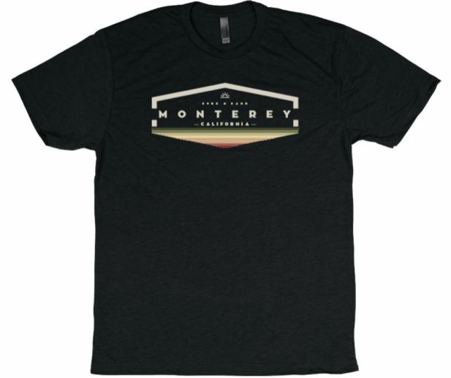 Men * | Sprinter Monterey Men'S T-Shirt Latest Black