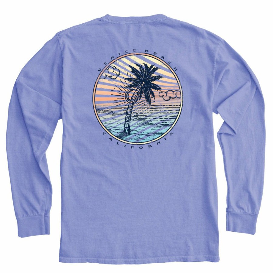 Men * | Pickled Palm Venice Beach Long Sleeve T-Shirt Best Choice Peri