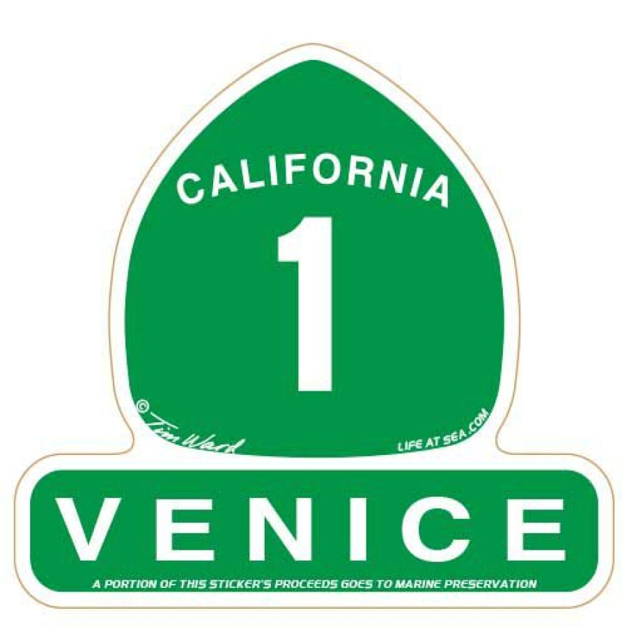 Accessories * | Venice Highway 1 Magnet Sale Online