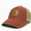 Accessories * | Big Sur Circle Trucker Hat Sale Online Cardinal