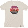 Men * | California History T-Shirt New Threads Oatmeal