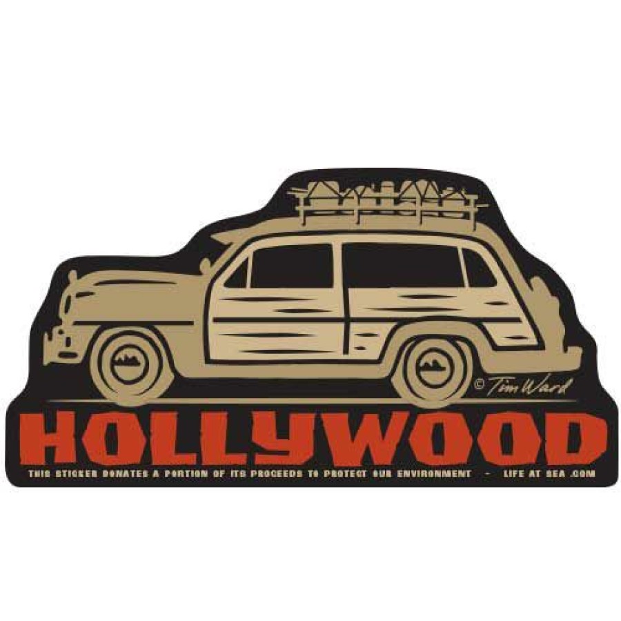 Accessories * | Hollywood Woody Camper Sticker Discount Online