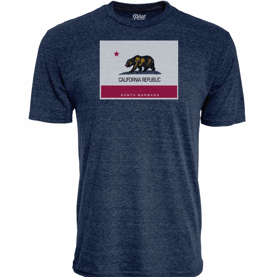 Men * | Mega Value Santa Barbara T-Shirt Latest Navy