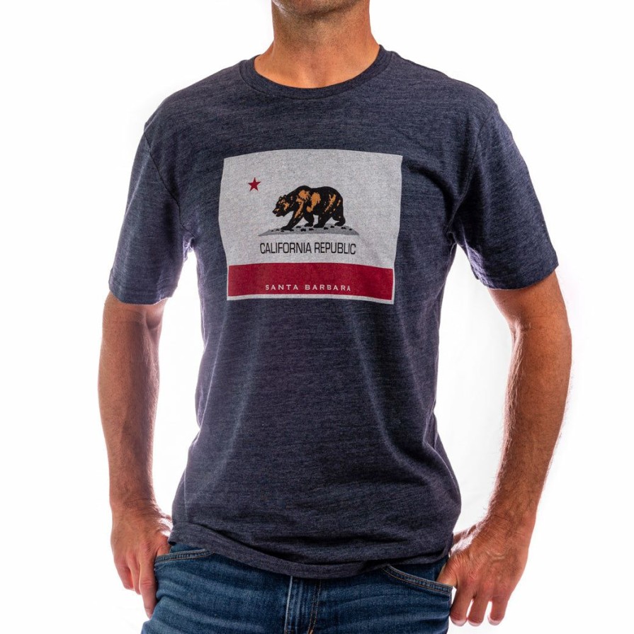 Men * | Mega Value Santa Barbara T-Shirt Latest Navy