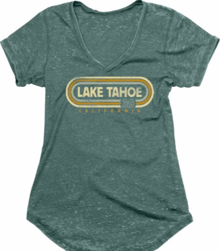 Women * | Console Lake Tahoe T-Shirt Sale Online Basil