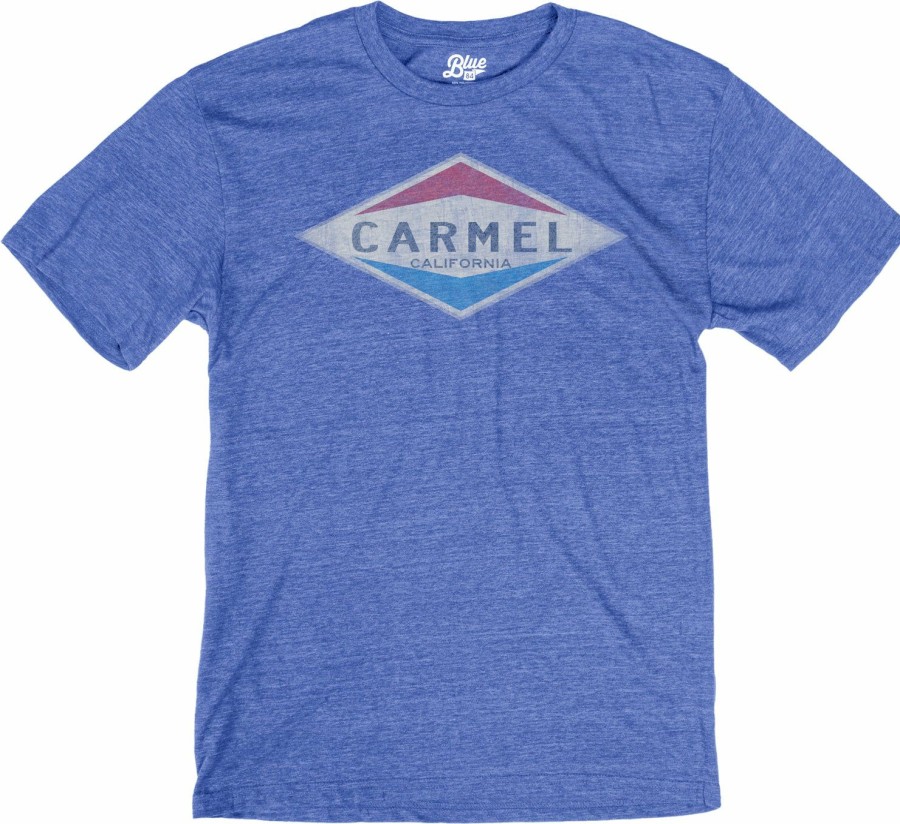 Men * | Slick Valve Carmel T-Shirt Top Selling Royal Blue