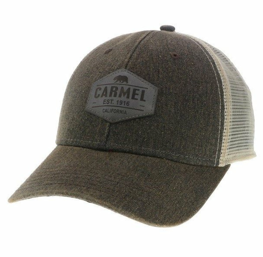 Accessories * | Carmel Wave Academy Trucker Hat Hot Selling Black