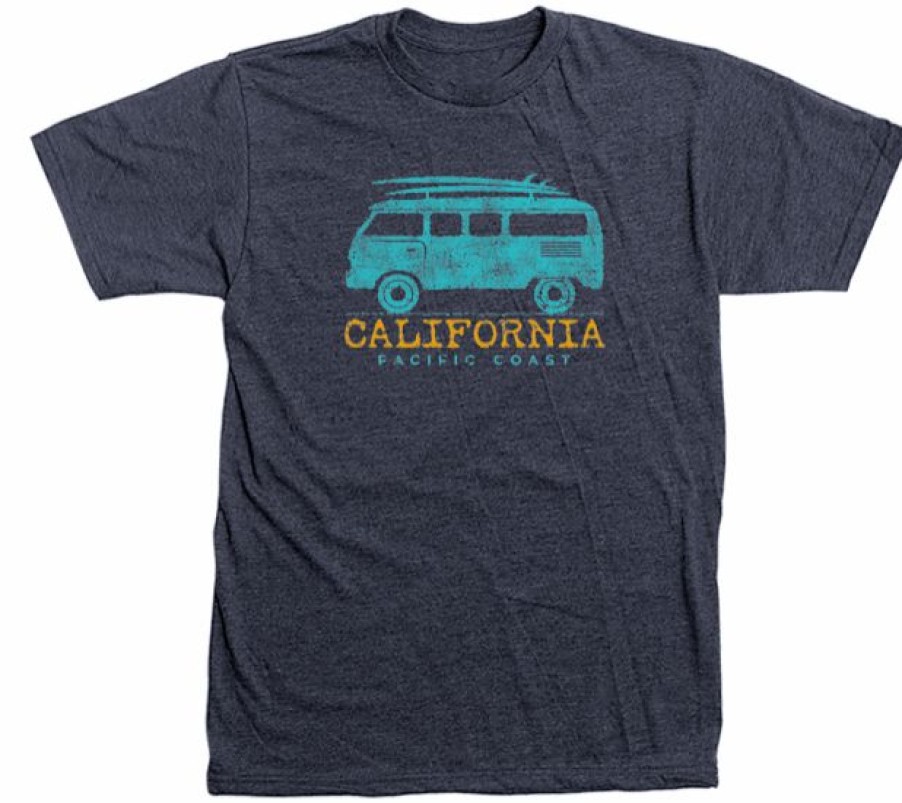 Men * | Van Of The Year California T-Shirt Sale Online Navy