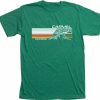 Men * | Mach 3 Wave Carmel T-Shirt Sale Online Kelly Green