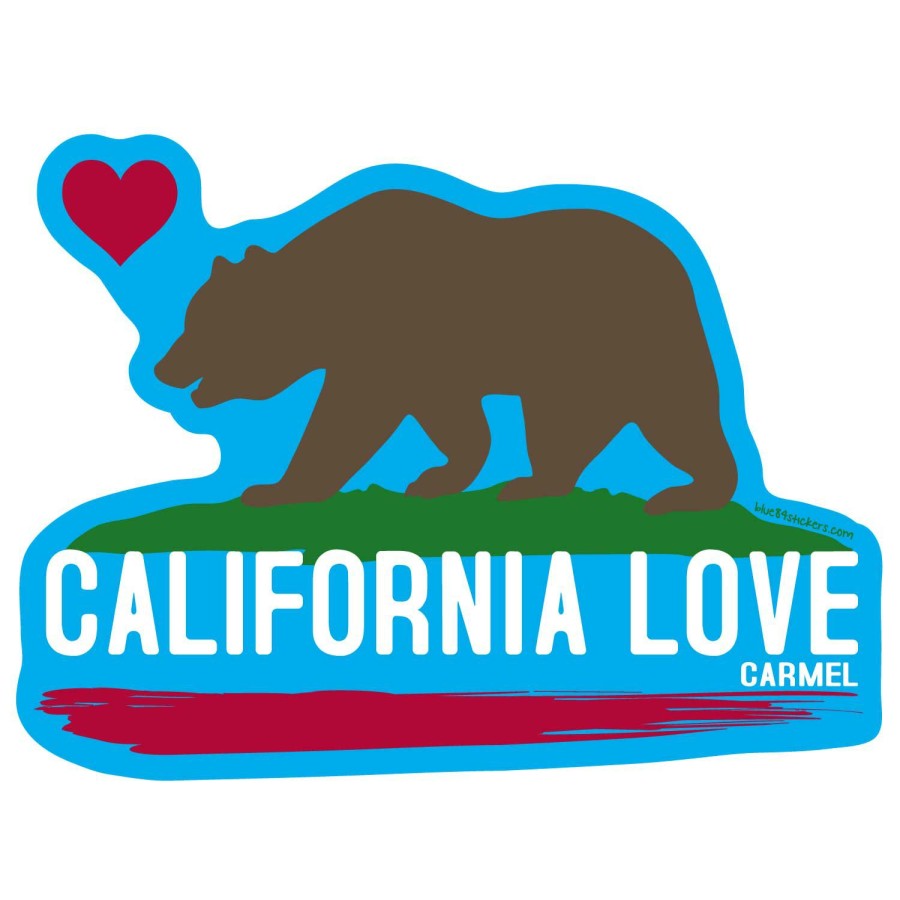 Accessories * | Cali On Mind Carmel Mini Sticker Bargain Sale