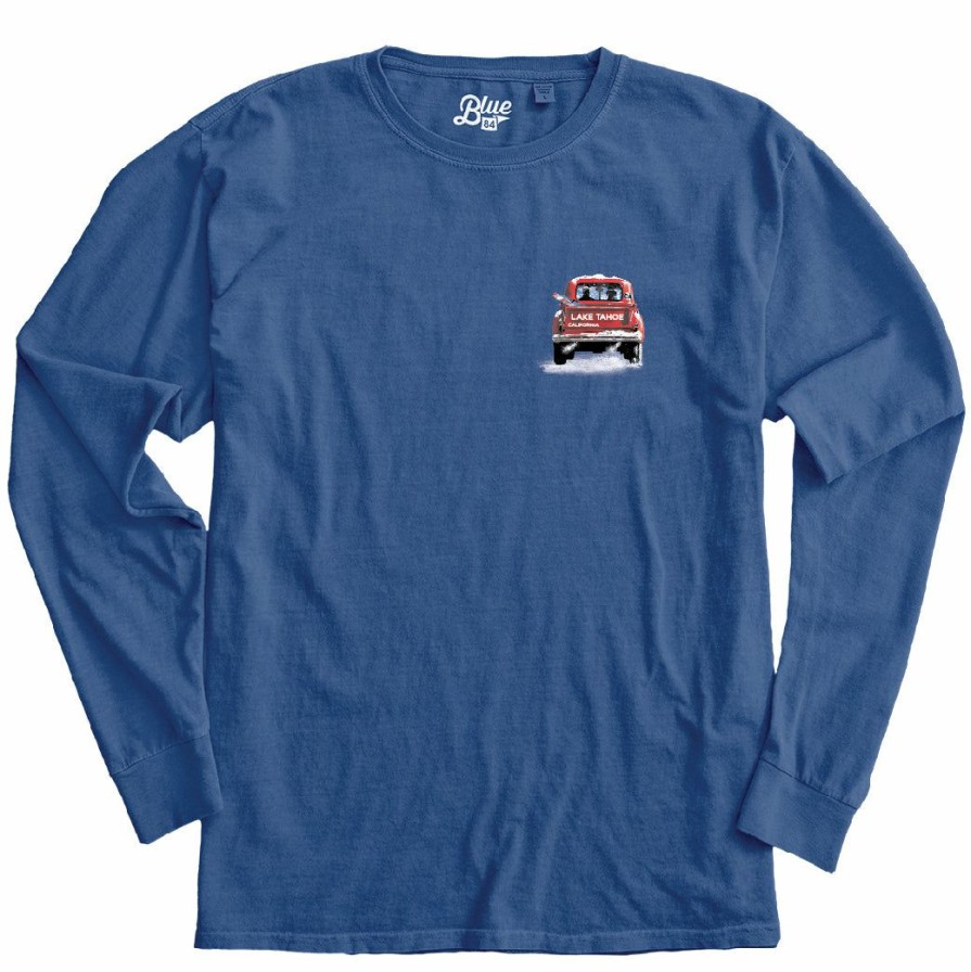 Men * | Escape Buddie Ski Lake Tahoe Long Sleeve T-Shirt Best Choice Royal