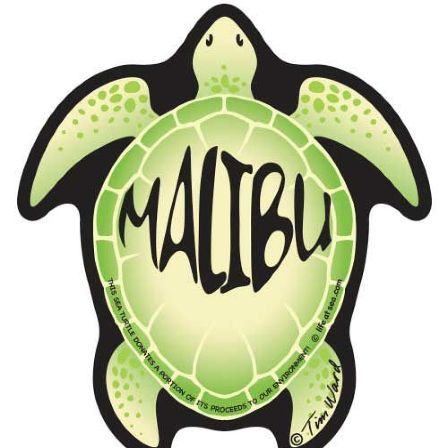 Accessories * | Malibu Turtle Sticker Good Quality