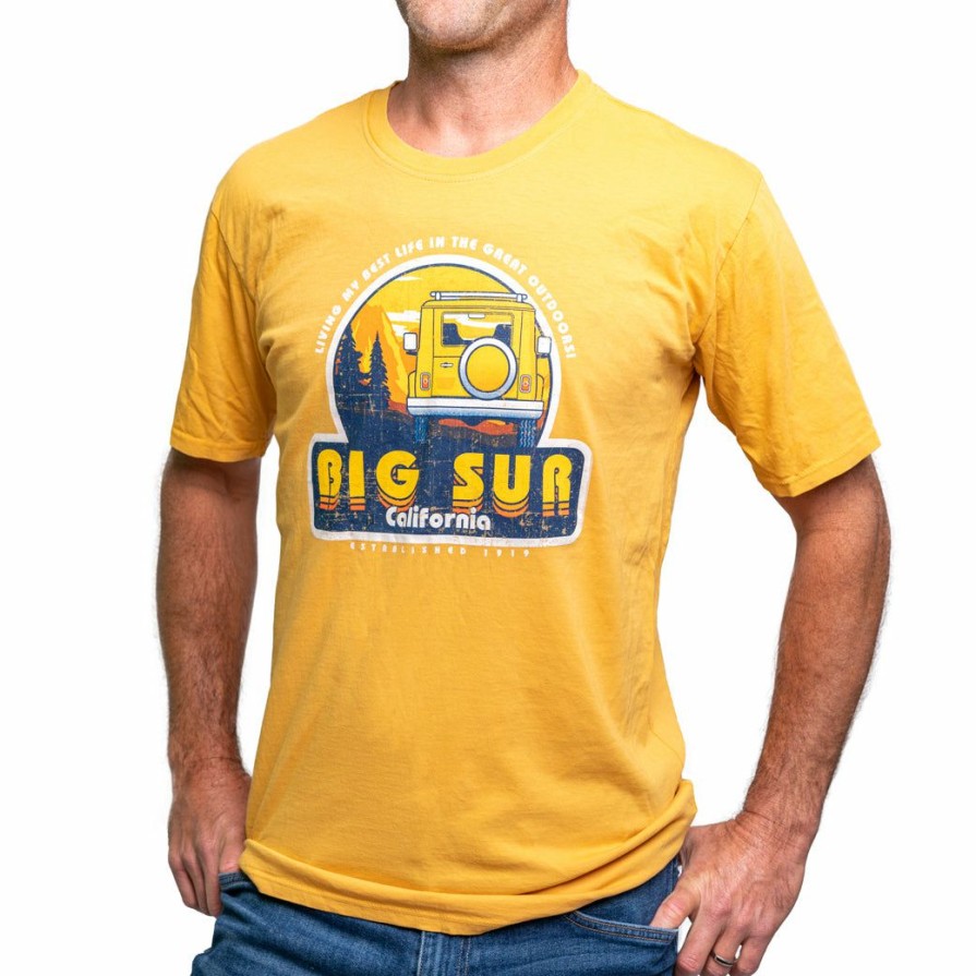 Men * | Sunset Wrangler Big Sur T-Shirt Online Sales Gooseberry