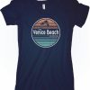 Women * | Epic Degrees Venice Beach T-Shirt Good Quality Sapphire