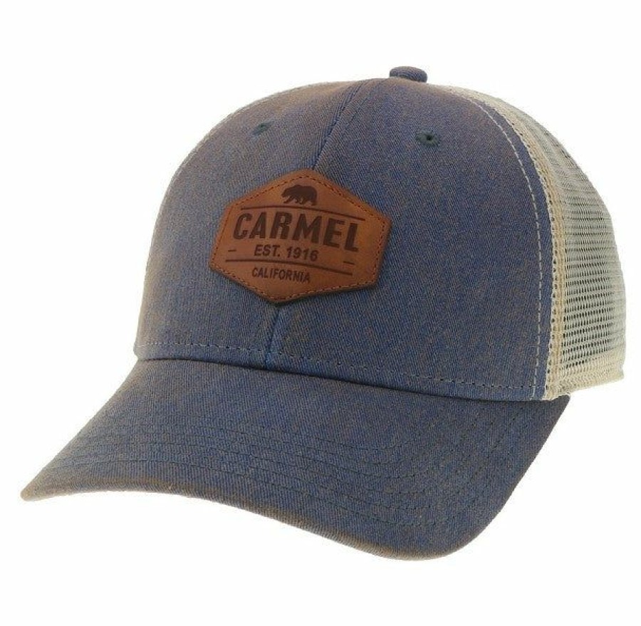 Accessories * | Carmel Wave Academy Trucker Hat Reliable Quality Blue