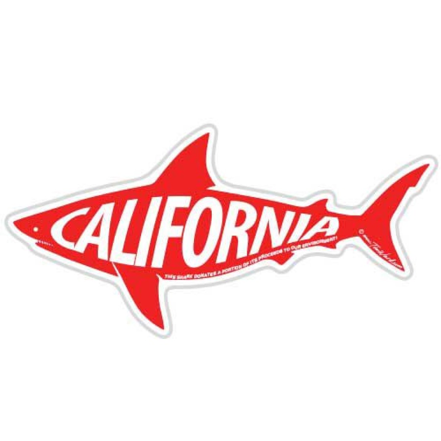 Accessories * | California Shark Red Good Quality