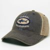 Accessories * | Carmel Showcase Shark Youth Trucker Hat Wholesale Navy Trucker