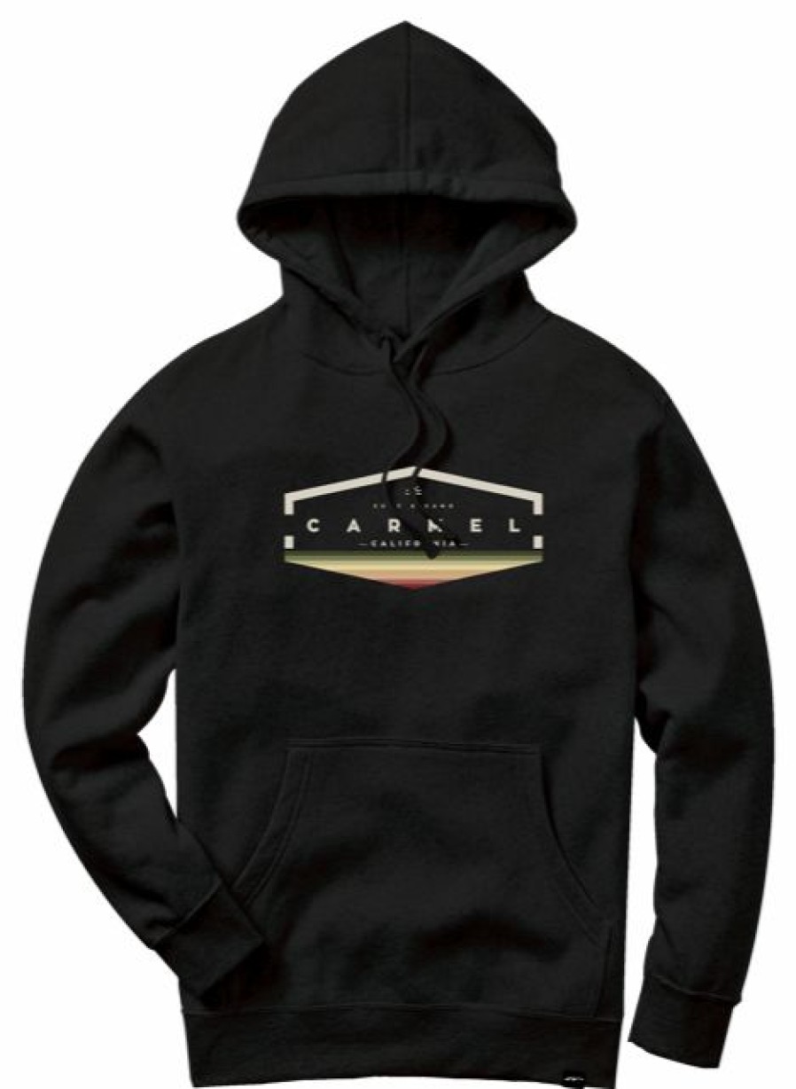 Men * | Sprinter Carmel Hooded Sweatshirt Special Black