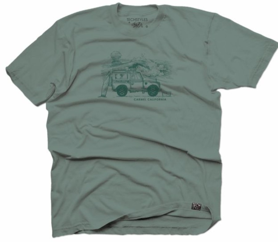 Men * | Trail Cruiser Carmel Tee Hot Selling Moss