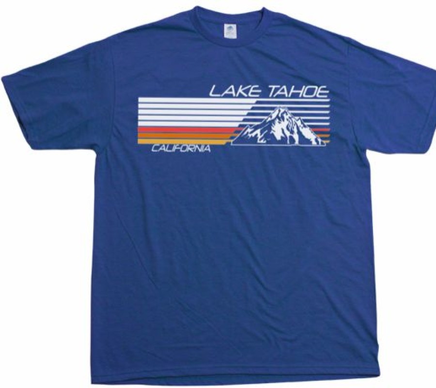 Men * | Con Mach 3 Lake Tahoe T-Shirt Good Quality Royal