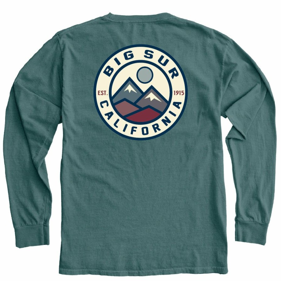 Men * | Security V2 Big Sur Long Sleeve T-Shirt Discount Online Teal